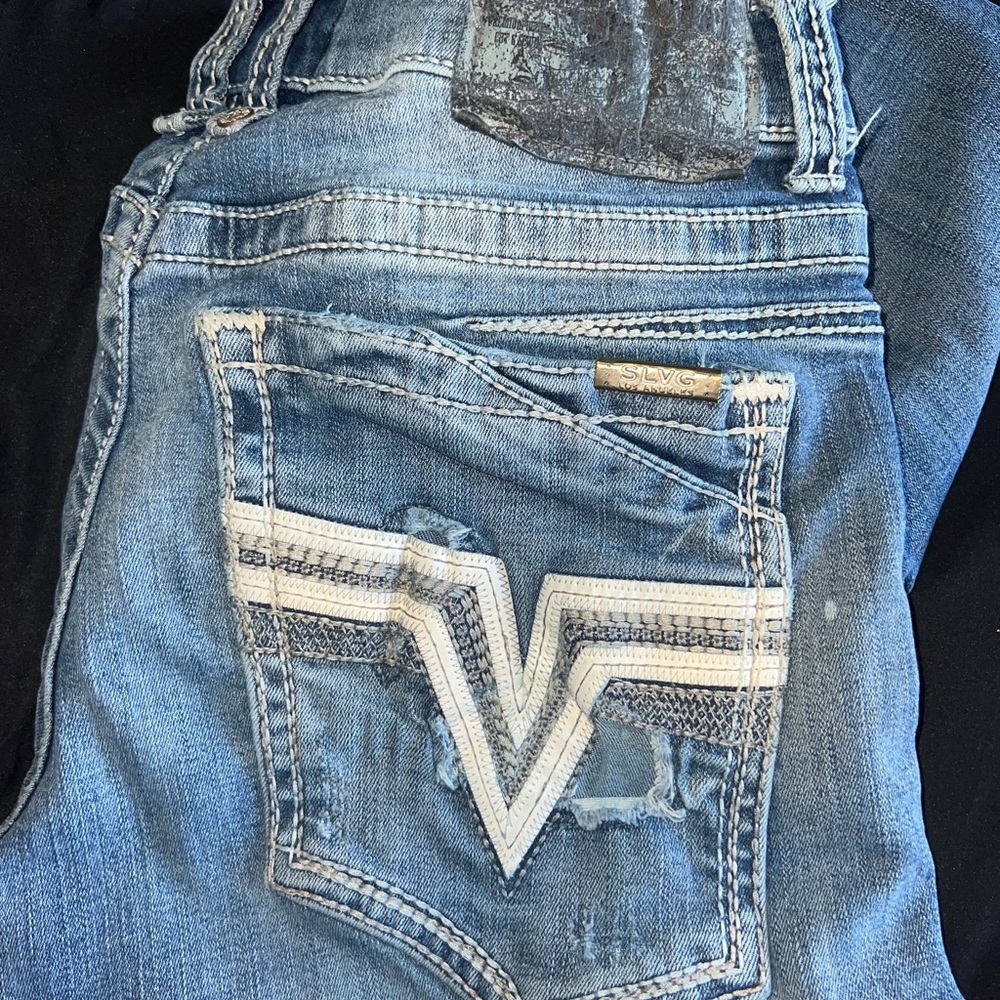 Salvage jean